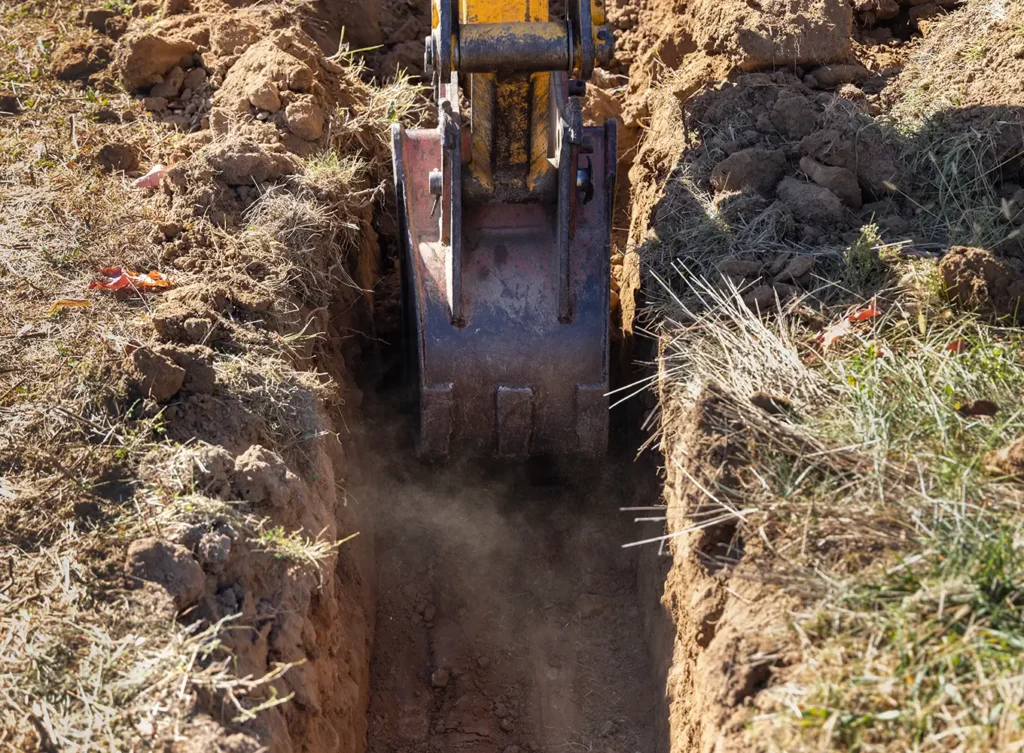 trench excavation alton illinois