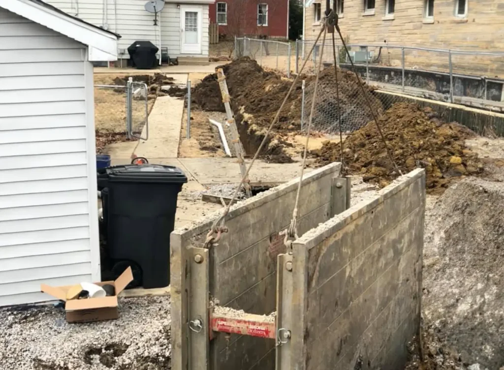 residential and commercial sewer line replacement belleville illinois